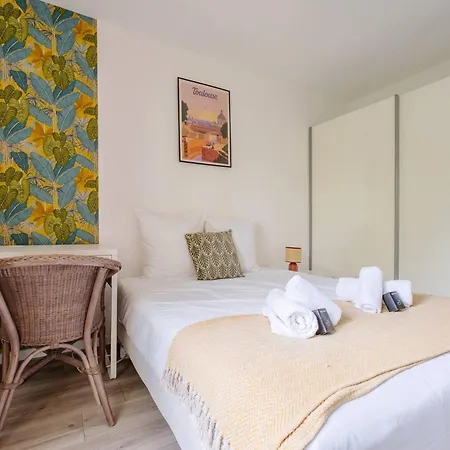 Appartement T3 Moderne Avec Terrasse Proche Centre